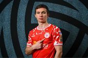 11 February 2025; Tyreke Wilson during a Shelbourne squad portraits session at AUL Complex in Dublin. Photo by Stephen McCarthy/Sportsfile