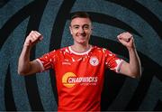 11 February 2025; Daniel Kelly during a Shelbourne squad portraits session at AUL Complex in Dublin. Photo by Stephen McCarthy/Sportsfile