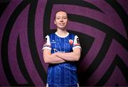 11 February 2025; Grace McInerney during a Treaty United FC squad portraits session at UL North Campus in Limerick. Photo by Sam Barnes/Sportsfile