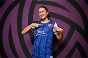 11 February 2025; Anna Dignam during a Treaty United FC squad portraits session at UL North Campus in Limerick. Photo by Sam Barnes/Sportsfile