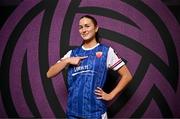 11 February 2025; Anna Dignam during a Treaty United FC squad portraits session at UL North Campus in Limerick. Photo by Sam Barnes/Sportsfile