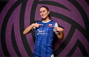 11 February 2025; Anna Dignam during a Treaty United FC squad portraits session at UL North Campus in Limerick. Photo by Sam Barnes/Sportsfile