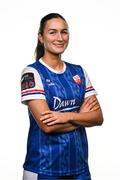 11 February 2025; Anna Dignam during a Treaty United FC squad portraits session at UL North Campus in Limerick. Photo by Sam Barnes/Sportsfile