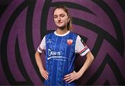 11 February 2025; Cara Griffin during a Treaty United FC squad portraits session at UL North Campus in Limerick. Photo by Sam Barnes/Sportsfile