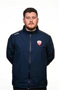 11 February 2025; Manager Sean Russell during a Treaty United FC squad portraits session at UL North Campus in Limerick. Photo by Sam Barnes/Sportsfile