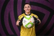 11 February 2025; Amy Mahon during a Peamount United squad portraits session at Greenogue Park in Newcastle, Dublin. Photo by Ramsey Cardy/Sportsfile