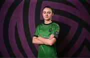 11 February 2025; Lauryn O'Callaghan during a Peamount United squad portraits session at Greenogue Park in Newcastle, Dublin. Photo by Ramsey Cardy/Sportsfile