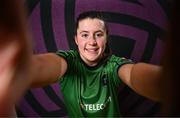 11 February 2025; Neala Byrne during a Peamount United squad portraits session at Greenogue Park in Newcastle, Dublin. Photo by Ramsey Cardy/Sportsfile