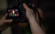 11 February 2025; Abby Tuthill during a Peamount United squad portraits session at Greenogue Park in Newcastle, Dublin. Photo by Stephen McCarthy/Sportsfile