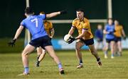 12 February 2025; Greg McEnaney of DCU during the Electric Ireland Higher Education GAA Sigerson Cup final match between UCD and DCU DÉ at the GAA Connacht Centre of Excellence in Bekan, Mayo. Photo by Piaras Ó Mídheach/Sportsfile