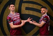 29 January 2025; Shane Griffin, left, and Shane Griffin during a Cobh Ramblers squad portraits session at The Commodore Hotel in Cobh, Cork. Photo by Seb Daly/Sportsfile