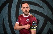 6 February 2025; Greg Cunningham during a Galway United squad portraits session at at Eamonn Deacy Park in Galway. Photo by Sam Barnes/Sportsfile