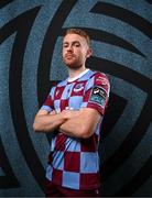 12 February 2025; Paul Doyle during a Drogheda United squad portraits session at Ratoath Harps AFC in Meath. Photo by Stephen McCarthy/Sportsfile