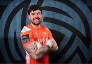 12 February 2025; Goalkeeper Jack Brady during a Drogheda United squad portraits session at Ratoath Harps AFC in Meath. Photo by Stephen McCarthy/Sportsfile