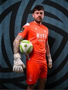 12 February 2025; Goalkeeper Jack Brady during a Drogheda United squad portraits session at Ratoath Harps AFC in Meath. Photo by Stephen McCarthy/Sportsfile
