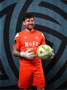12 February 2025; Goalkeeper Jack Brady during a Drogheda United squad portraits session at Ratoath Harps AFC in Meath. Photo by Stephen McCarthy/Sportsfile