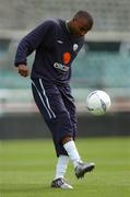 3 September 2004; Clinton Morrison, Republic of Ireland, in action during squad training. Lansdowne Road, Dublin. Picture credit; David Maher / SPORTSFILE
