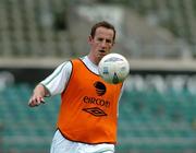 3 September 2004; Andy O'Brien, Republic of Ireland, in action during squad training. Lansdowne Road, Dublin. Picture credit; David Maher / SPORTSFILE