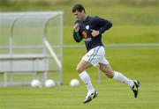6 September 2004; Roy Keane, Republic of Ireland, in action during squad training. Malahide FC, Malahide, Co. Dublin. Picture credit; Damien Eagers / SPORTSFILE