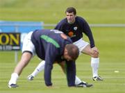 6 September 2004; Roy Keane, Republic of Ireland, during squad training. Malahide FC, Malahide, Co. Dublin. Picture credit; Damien Eagers / SPORTSFILE