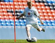 7 September 2004; Damien Duff, Republic of Ireland, in action during squad training. St. Jakob Park, Basle, Switzerland. Picture credit; David Maher / SPORTSFILE