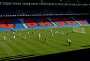 7 September 2004; A general view of Republic of Ireland squad training. St. Jakob Park, Basle, Switzerland. Picture credit; David Maher / SPORTSFILE