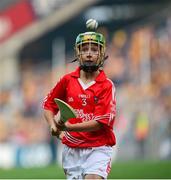 28 September 2013; Catherine Walsh, St. Peter's NS, Dungourney, Co. Cork, representing Cork. INTO/RESPECT Exhibition GoGames during the GAA Hurling All-Ireland Senior Championship Final Replay between Cork and Clare, Croke Park, Dublin. Photo by Sportsfile