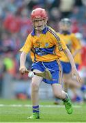 28 September 2013; Fionn O'Brien, Knockanean N.S., Knockanean, Ennis, Co. Clare, representing Clare. INTO/RESPECT Exhibition GoGames during the GAA Hurling All-Ireland Senior Championship Final Replay between Cork and Clare, Croke Park, Dublin. Picture credit: Ray McManus / SPORTSFILE