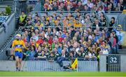 28 September 2013; Clare substitutes look on during the game. GAA Hurling All-Ireland Senior Championship Final Replay, Cork v Clare, Croke Park, Dublin. Picture credit: Brendan Moran / SPORTSFILE