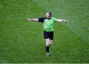 29 September 2013; John Niland, referee. TG4 All-Ireland Ladies Football Senior Championship Final, Cork v Monaghan, Croke Park, Dublin. Picture credit: Ray McManus / SPORTSFILE