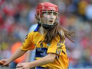28 September 2013; Mollie Somers, St. Patrick's NS, Arklow, Co. Wicklow. INTO/RESPECT Exhibition GoGames during the GAA Hurling All-Ireland Senior Championship Final Replay between Cork and Clare, Croke Park, Dublin. Picture credit: David Maher / SPORTSFILE