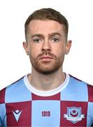 12 February 2025; Paul Doyle during a Drogheda United squad portraits session at Ratoath Harps AFC in Meath. Photo by Ben McShane/Sportsfile