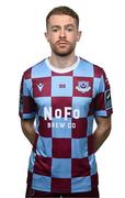 12 February 2025; Paul Doyle during a Drogheda United squad portraits session at Ratoath Harps AFC in Meath. Photo by Ben McShane/Sportsfile