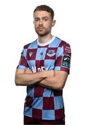 12 February 2025; Paul Doyle during a Drogheda United squad portraits session at Ratoath Harps AFC in Meath. Photo by Ben McShane/Sportsfile