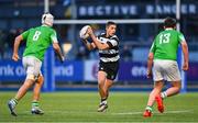 12 February 2025; Aaron Moloney of Cistercian College, Roscrea during the Bank of Ireland Leinster Rugby Boys Schools Senior Cup second round match between Cistercian College Roscrea and Gonzaga College at Energia Park in Dublin. Photo by Shauna Clinton/Sportsfile