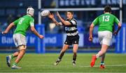 12 February 2025; Aaron Moloney of Cistercian College, Roscrea during the Bank of Ireland Leinster Rugby Boys Schools Senior Cup second round match between Cistercian College Roscrea and Gonzaga College at Energia Park in Dublin. Photo by Shauna Clinton/Sportsfile