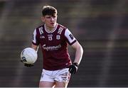 2 February 2025; Cillian Ó Curraoin of Galway during the Allianz Football League Division 1 match between Mayo and Galway at Hastings Insurance MacHale Park in Castlebar, Mayo. Photo by Piaras Ó Mídheach/Sportsfile