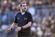 2 February 2025; Referee Noel Mooney during the Allianz Football League Division 1 match between Mayo and Galway at Hastings Insurance MacHale Park in Castlebar, Mayo. Photo by Piaras Ó Mídheach/Sportsfile