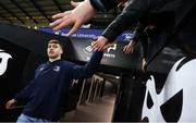 14 February 2025; Diarmuid Mangan of Leinster before the United Rugby Championship match between Ospreys and Leinster at Swansea.com Stadium in Swansea, Wales. Photo by Chris Fairweather/Sportsfile