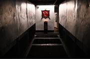 14 February 2025; A general view of the tunnel before during the SSE Airtricity Men's First Division match between Dundalk and Athlone Town at Oriel Park in Dundalk, Louth. Photo by Ben McShane/Sportsfile