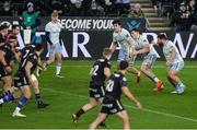 14 February 2025; Diarmuid Mangan of Leinster during the United Rugby Championship match between Ospreys and Leinster at Swansea.com Stadium in Swansea, Wales. Photo by Chris Fairweather/Sportsfile