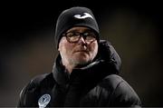 14 February 2025; Finn Harps manager Darren Murphy during the SSE Airtricity Men's First Division match between Kerry FC and Finn Harps at Mounthawk Park in Tralee, Kerry. Photo by Brendan Moran/Sportsfile