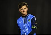 14 February 2025; Ronan Finn of UCD after his side's defeat in the SSE Airtricity Men's First Division match between UCD and Wexford at UCD Bowl in Belfield, Dublin. Photo by Tyler Miller/Sportsfile