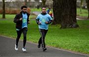 15 February 2025; Sanctuary Runners taking part in the Tralee Parkrun. Sanctuary Runners is a solidarity-through-sport movement which uses running, jogging and walking to bring together asylum seekers, refugees, migrants and all Irish residents and is supporting community integration in Trale, Killarney and Kenmare. For more information, email info@sanctuaryrunners.ie  Photo by Brendan Moran/Sportsfile