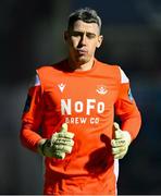 14 February 2025; Drogheda United goalkeeper Luke Dennison during the SSE Airtricity Men's Premier Division match between St Patrick's Athletic and Drogheda United at Richmond Park in Dublin. Photo by Shauna Clinton/Sportsfile