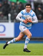 14 February 2025; Paddy Clancy of Blackrock College during the Bank of Ireland Leinster Rugby Boys Schools Senior Cup second round match between Blackrock College and St Michael's College at Energia Park in Dublin. Photo by Shauna Clinton/Sportsfile