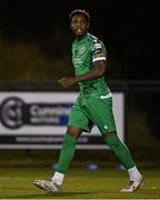 14 February 2025; Abel Alabi of Kerry during the SSE Airtricity Men's First Division match between Kerry FC and Finn Harps at Mounthawk Park in Tralee, Kerry. Photo by Brendan Moran/Sportsfile