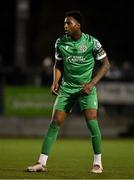 14 February 2025; Abel Alabi of Kerry during the SSE Airtricity Men's First Division match between Kerry FC and Finn Harps at Mounthawk Park in Tralee, Kerry. Photo by Brendan Moran/Sportsfile