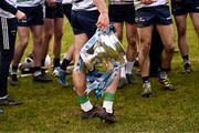 15 February 2025; A general view of the Fitzgibbon Cup after the Electric Ireland Higher Education GAA Fitzgibbon Cup final match between DCU Dóchas Éireann and University of Limerick at the GAA Connacht Centre of Excellence in Bekan, Mayo. Photo by Piaras Ó Mídheach/Sportsfile