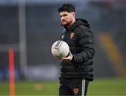 15 February 2025; Down selector Marty Clarke before the Allianz Football League Division 2 match between Down and Meath at Páirc Esler in Newry, Down. Photo by Stephen Marken/Sportsfile